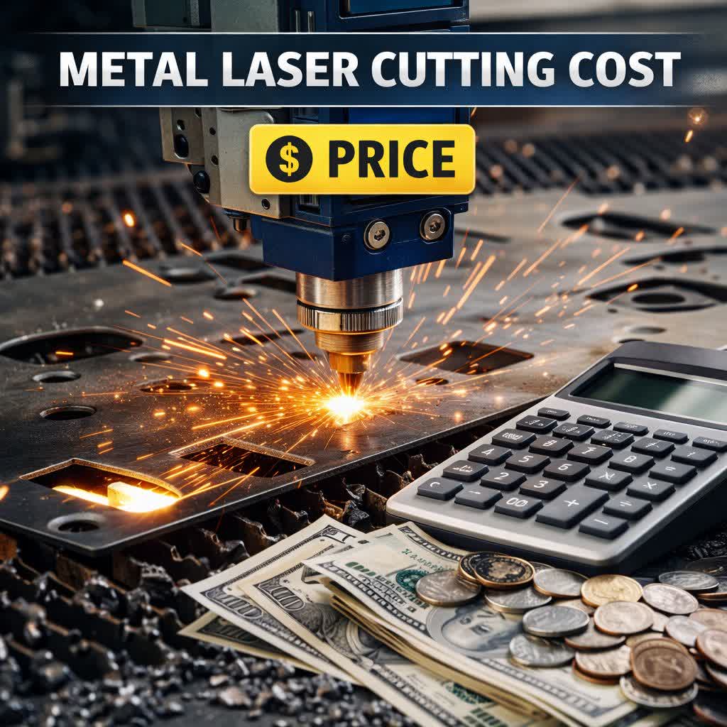 قیمت برش لیزر فلزات و استعلام فوری هزینه برش