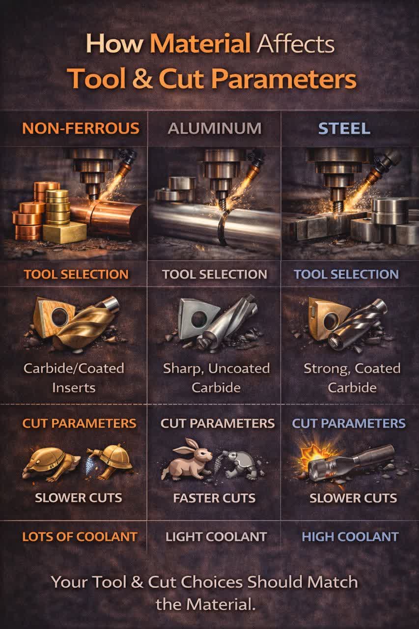 اشتباهات رایج در ماشینکاری فلزات مختلف در CNC و راهکارهای حرفه‌ای