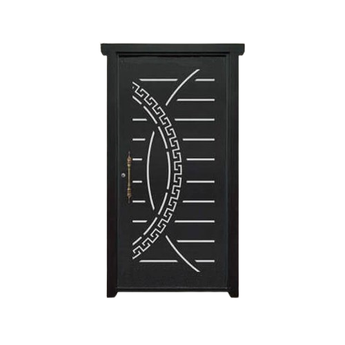 درب CNC تک‌لنگه مدل SS10 – طرح هندسی متنوع