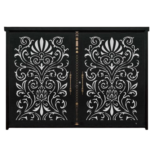 درب پارکینگی فلزی لیزری CNC مدل DS47