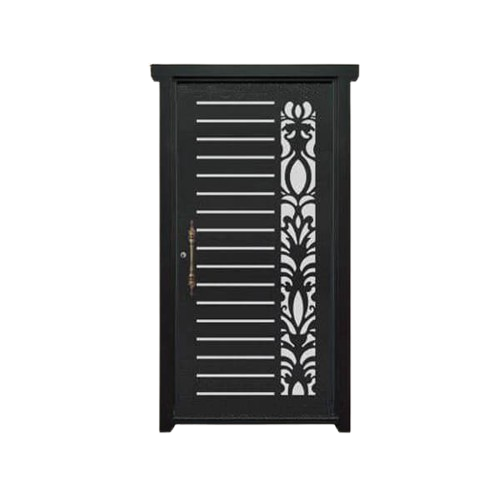 درب CNC تک‌لنگه نفررو مدل SS12 – طرح مدرن هندسی