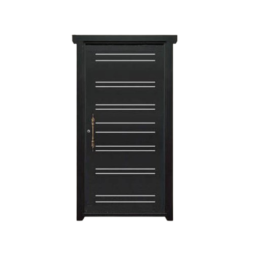 درب CNC تک‌لنگه مدل SS5 – طرح ساده و مینیمال