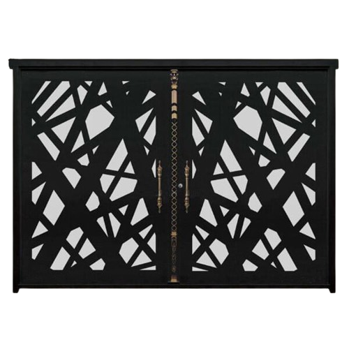 درب فلزی CNC پارکینگی مدل DS50