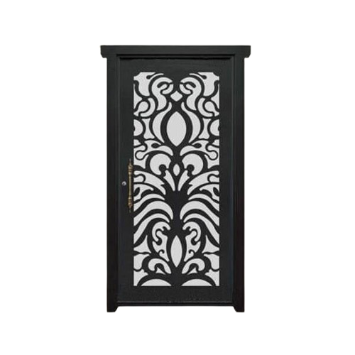 درب فلزی CNC تک لنگه نفر مدل SS59 – طرح مدرن نامنظم