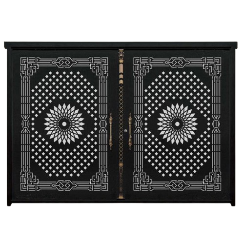 درب پارکینگی فلزی لیزری CNC مدل DS30