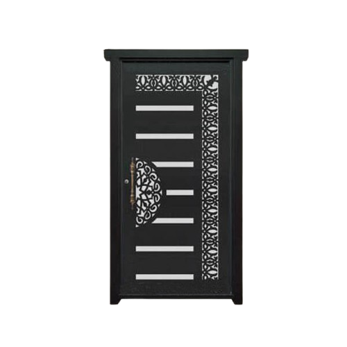 درب فلزی CNC تک لنگه مدل SS27