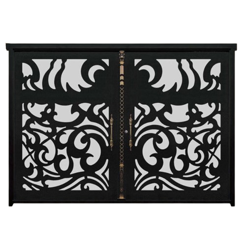 درب پارکینگی فلزی لیزری CNC مدل DS33