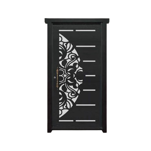 درب فلزی CNC تک لنگه مدل SS24 – طرحی مدرن و مستحکم