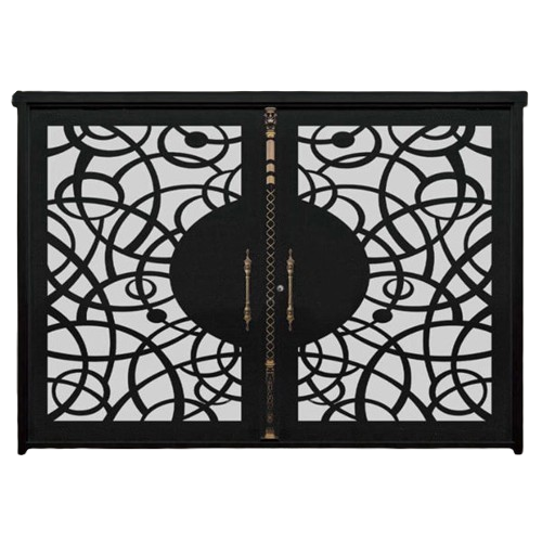 درب پارکینگی CNC فلزی مدل DS24