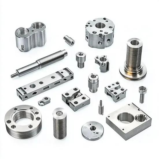 قطعات یدکی ماشین‌آلات با تراش CNC